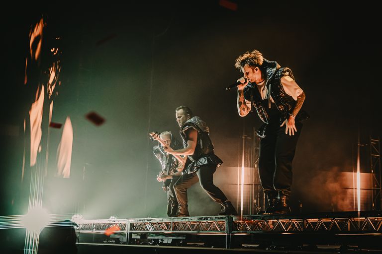 Electric Callboy performing live in Adelaide at AEC Arena
